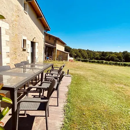 Domaine Canteloup Vignes Et Piscine Saint-Caprais-de-Bordeaux